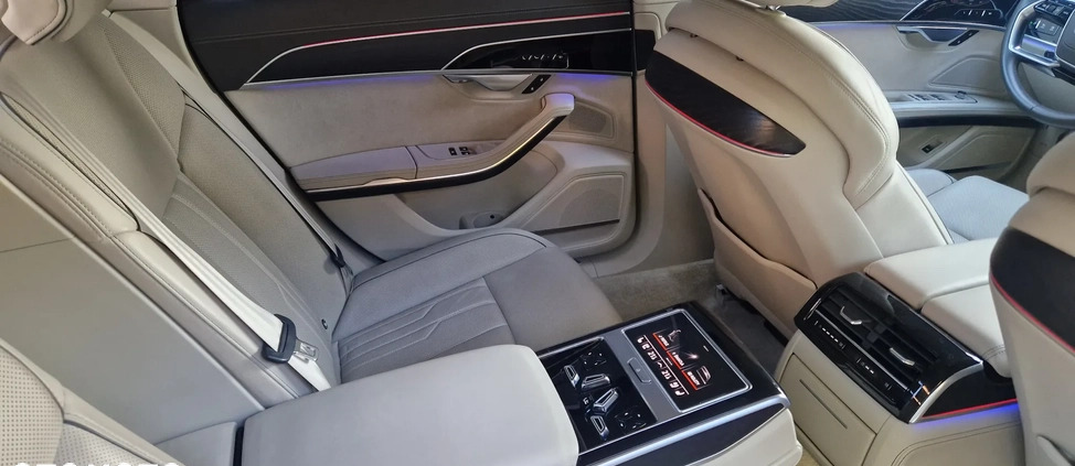 Audi A8 cena 292435 przebieg: 96000, rok produkcji 2019 z Nowogard małe 46